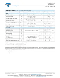 SI7463DP-T1-E3 Datasheet Page 2