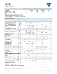 SI8465DB-T2-E1 Datasheet Page 2