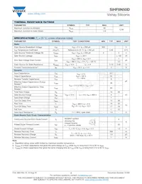 SIHF8N50D-E3 Datasheet Page 2