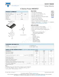 SIHH11N60E-T1-GE3 Datasheet Cover