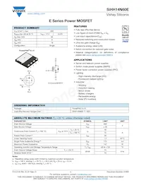 SIHH14N60E-T1-GE3 Datasheet Cover