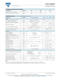 SIHH14N60E-T1-GE3 Datasheet Page 2