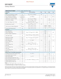SIR166DP-T1-GE3 Datasheet Page 2