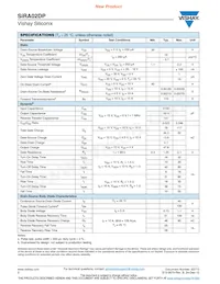 SIRA02DP-T1-GE3 Datasheet Page 2
