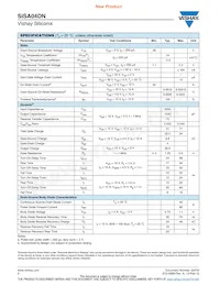 SISA04DN-T1-GE3 Datasheet Page 2