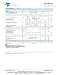 SQ2319ADS-T1_GE3 Datasheet Page 2