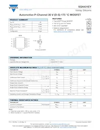 SQ4431EY-T1_GE3 Datasheet Cover