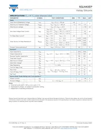 SQJ443EP-T1_GE3 Datasheet Page 2