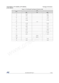 STB13N80K5 Datasheet Page 17