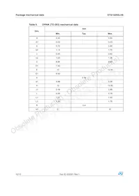 STB150N3LH6 Datasheet Page 10