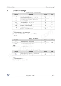 STB18N60DM2 Datasheet Page 3