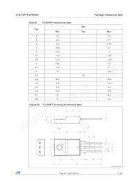 STB21N65M5 Datasheet Page 11