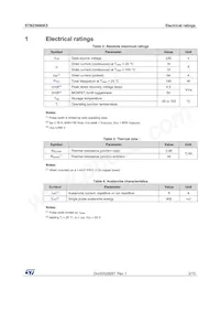 STB23N80K5 Datasheet Page 3