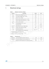 STB35NF10T4 Datasheet Page 3