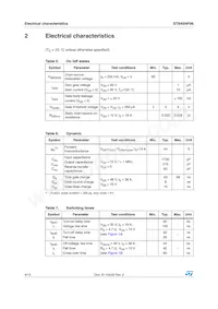 STB45NF06T4 Datasheet Page 4