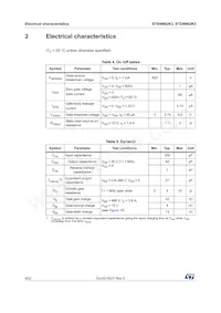 STB4N62K3 Datasheet Page 4