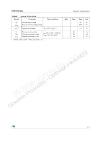 STB75NH02LT4 Datasheet Page 5