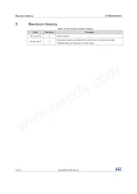 STB80N4F6AG Datasheet Page 14