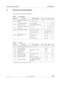 STD100N3LF3 Datasheet Page 4