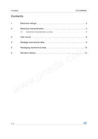 STD100NH02LT4 Datasheet Page 2