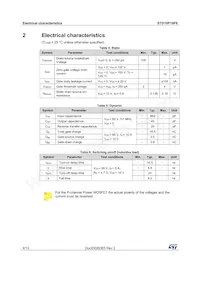 STD10P10F6 Datasheet Page 4