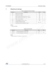 STD180N4F6 Datasheet Page 3