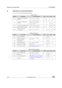 STD180N4F6 Datasheet Page 4