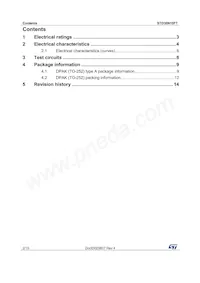 STD30N10F7 Datasheet Page 2