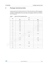 STD35NF06LT4 Datasheet Page 9