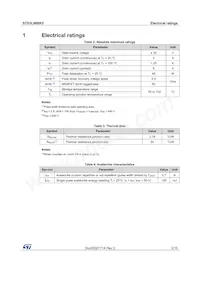 STD3LN80K5 Datasheet Pagina 3