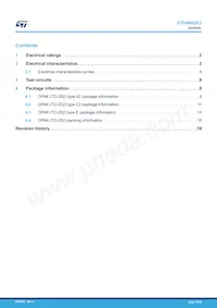 STD4N62K3 Datasheet Page 19
