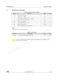 STD52P3LLH6 Datasheet Page 3
