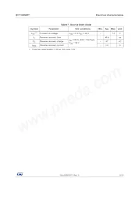 STF100N6F7 Datasheet Page 5