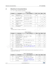 STF12N50DM2 Datasheet Page 4