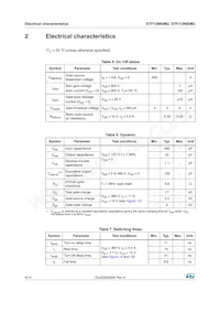 STF13N60M2 Datasheet Page 4