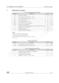STF15N60M2-EP Datasheet Page 3