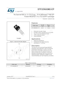 STF25N60M2-EP Datasheet Cover