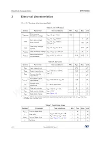 STF7N65M2 Datasheet Page 4