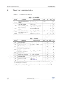STFW2N105K5 Datasheet Page 4