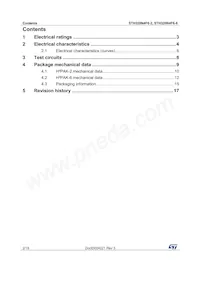 STH320N4F6-6 Datasheet Page 2