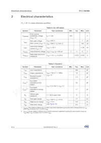 STL11N65M5 Datasheet Page 4