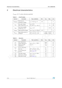 STL120N2VH5 Datasheet Page 4