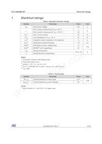 STL15N60M2-EP Datasheet Page 3
