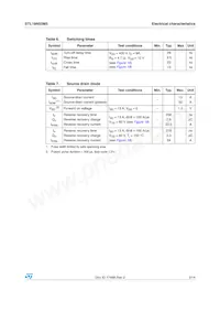 STL18N55M5 Datasheet Page 5