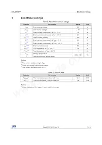 STL20N6F7 Datasheet Page 3