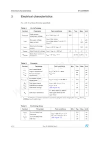 STL23NM50N Datasheet Page 4