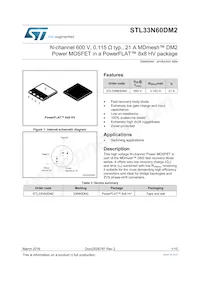 STL33N60DM2 Datasheet Cover