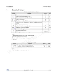STL33N60DM2 Datasheet Page 3