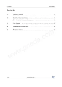 STL3N10F7 Datasheet Pagina 2