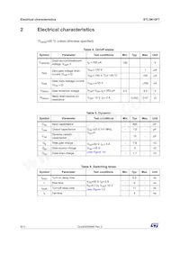 STL3N10F7 Datasheet Page 4